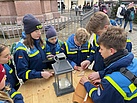 Die THW Jugend Bautzen auf Schnitzeljagd in Dresden. Foto: THW Bautzen