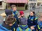 Die THW Jugend Bautzen auf Schnitzeljagd in Dresden. Foto: THW Bautzen